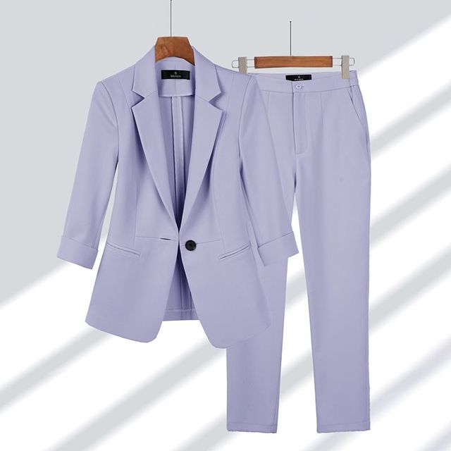 Viktoriya - Two-Piece Blazer and Pant Set