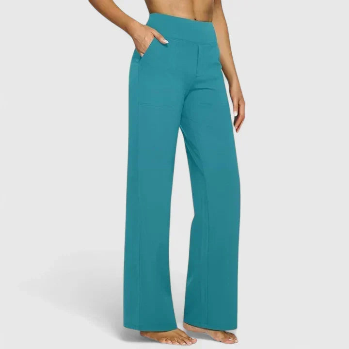 AMIRA – RELAXED WIDE-LEG PANTS
