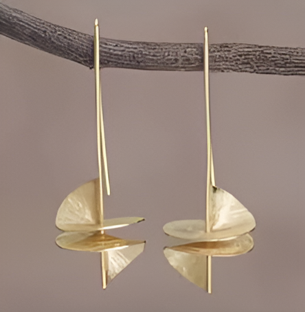 Golden Orbit Earrings