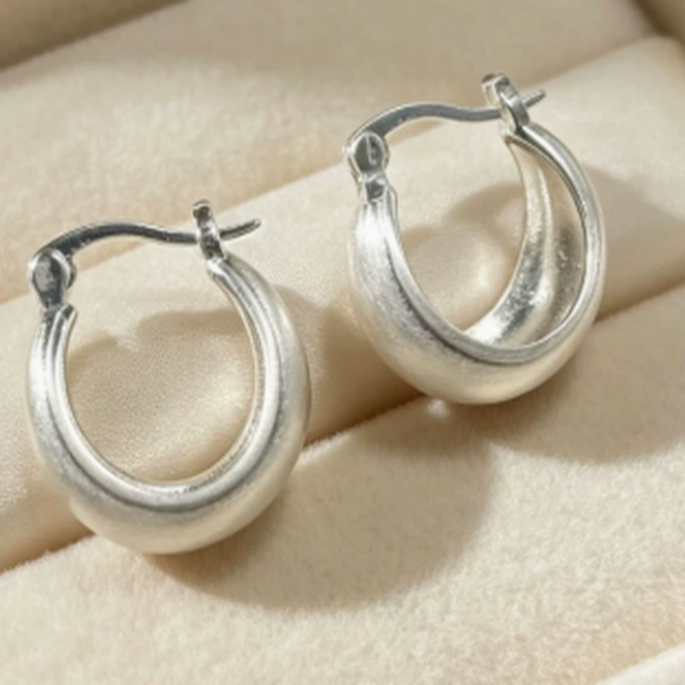 Vintage Silver Plated Earrings