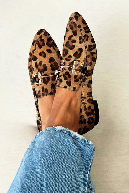 LOAFER WITH METALLIC DETAIL