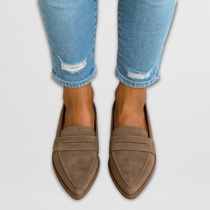 Claire™ | Soft Suede Loafers