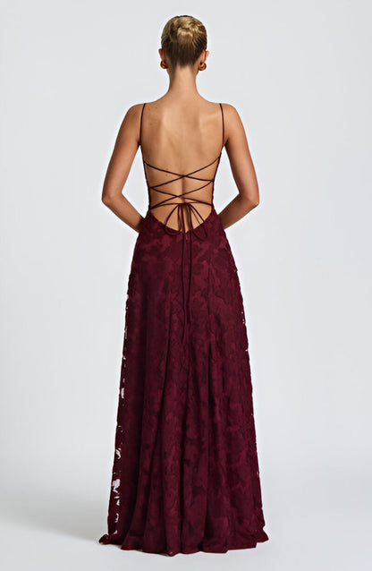 ELOISA - LACED IN LOVE MAXI DRESS