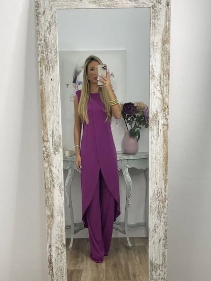 CALYRA – ULTRA-SOFT TOP & PANTS SET FOR MAXIMUM COMFORT