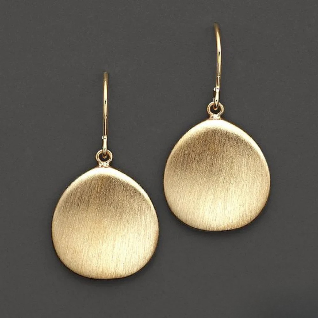Timeless Retro Gold Earrings