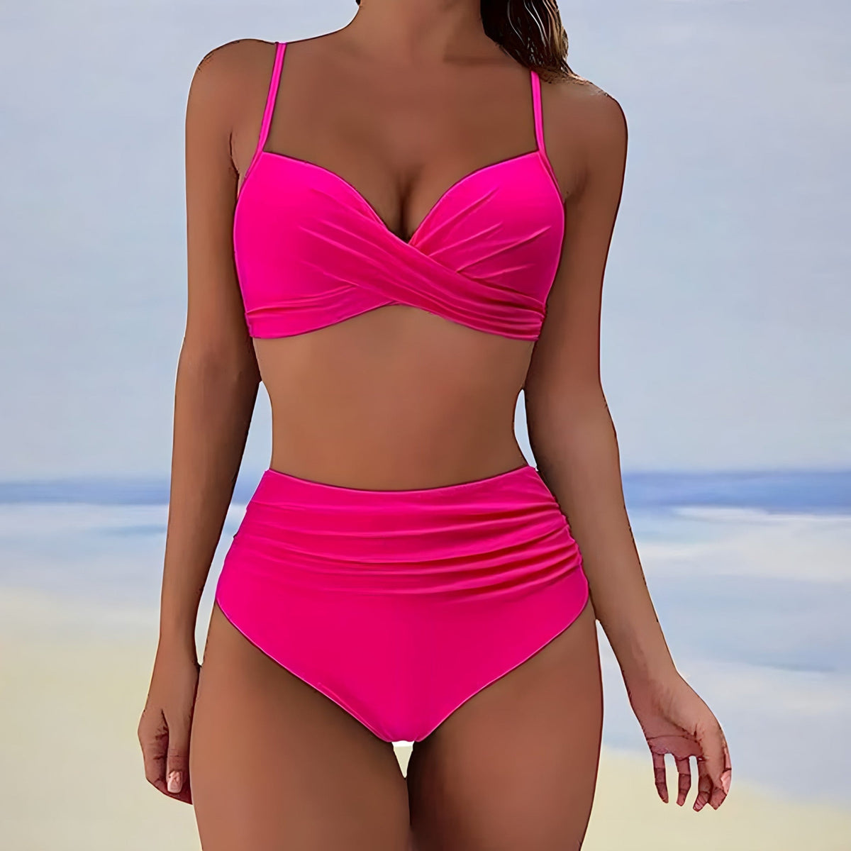 Lucia® | High-waisted bikini set for women