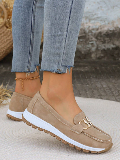 ELENA – CLASSIC SUEDE COMFORT LOAFERS