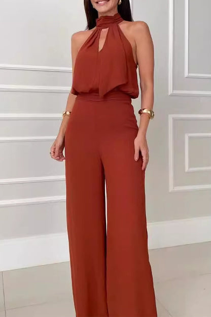 FENELLA – SEXY STREET HALTER SLEEVELESS TWO-PIECE SET