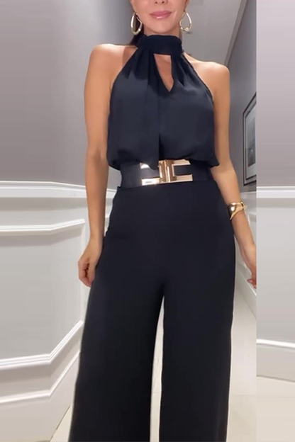 FENELLA – SEXY STREET HALTER SLEEVELESS TWO-PIECE SET