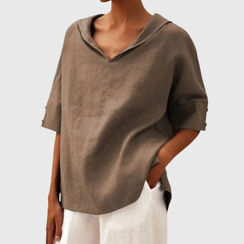 Ayla | Blouse - Blue