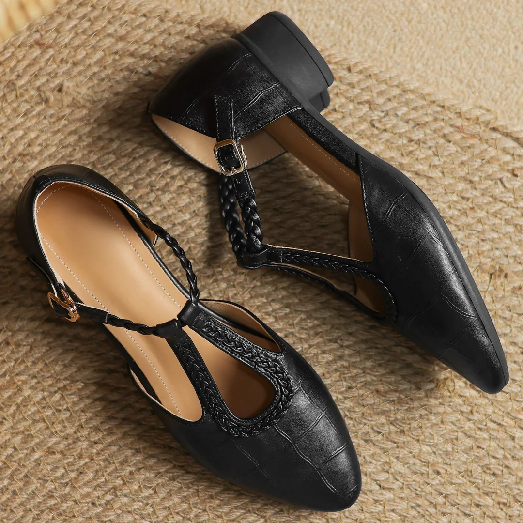 Kepa Leather Mary Janes