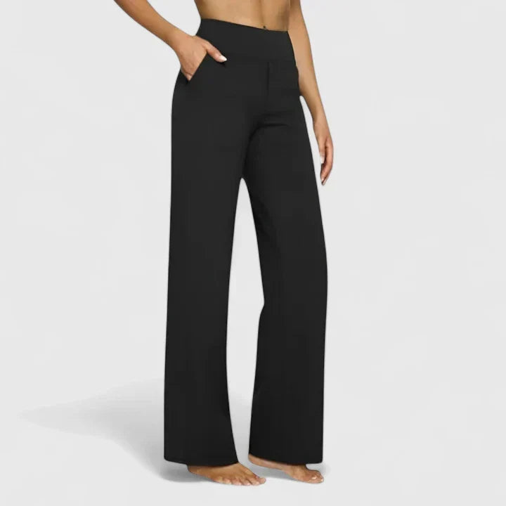 AMIRA – RELAXED WIDE-LEG PANTS