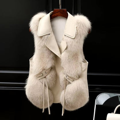 NEREIDA – EMPRESS FAUX FUR VEST