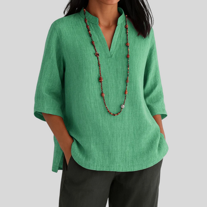 Kaia™ - AIRY AND COMFORTABLE SUMMER BLOUSE