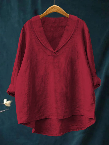Samantha Linen Blouse