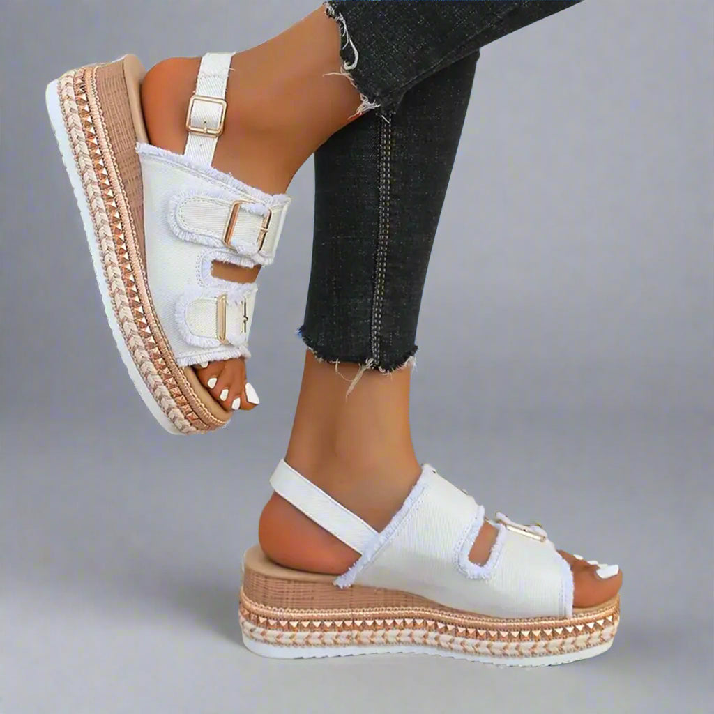 Aranka | Comfortable Wedge Sandals for Every Day