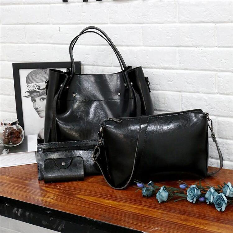 Sutton - Stylish Retro 4-Piece Bag Set