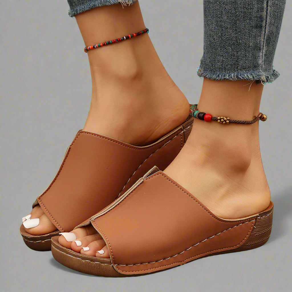 Clemensia | Artisan Wedge Sandals Crafted from High-Quality Materials