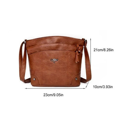 Raya - Elegant Multi-Pocket Crossbody Bag