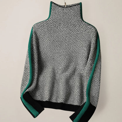 MADISON – MODERN EDGE HIGH-NECK TOP