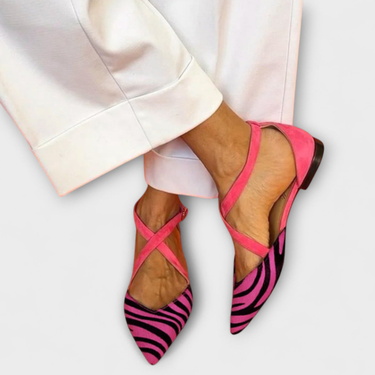 Fenna - Strappy Ballet Flats