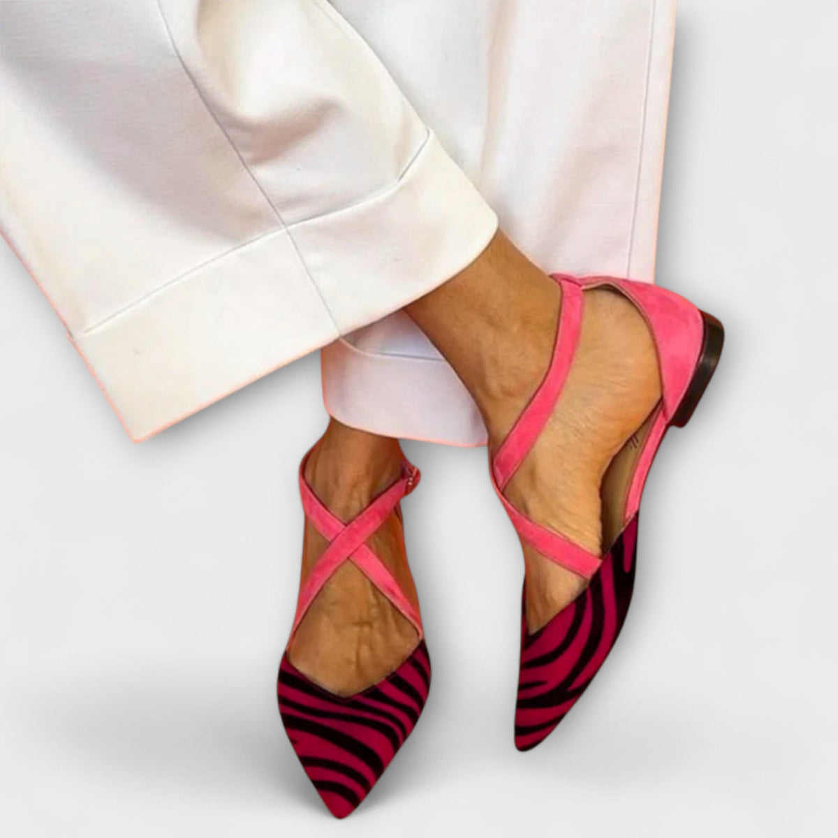 Fenna - Strappy Ballet Flats