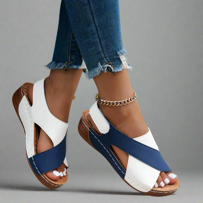 Gabriele | Artisan Wedge Sandals Crafted from High-Quality Materials