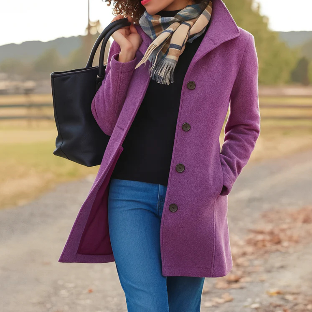 Aurora - Women’s Single-Breasted Coat