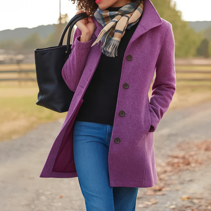 Aurora - Women’s Single-Breasted Coat