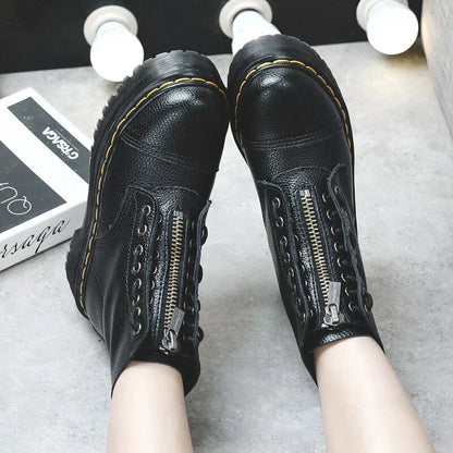 Daisy | Elegant Zip-Up Boots