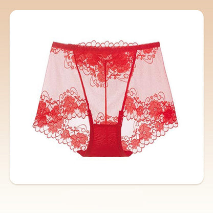 Lunalace - Women's High Waist Lace Panties