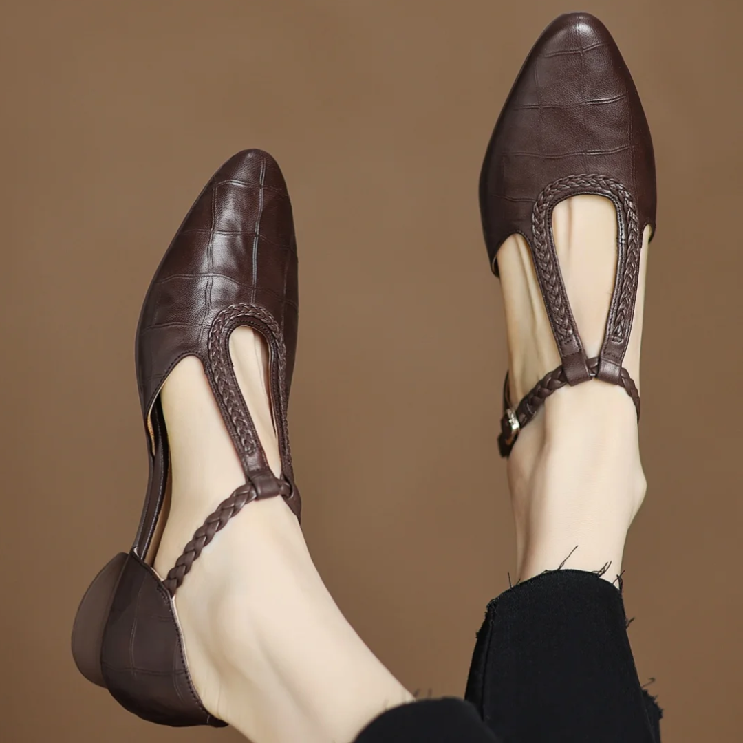 Kepa Leather Mary Janes