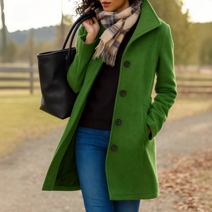 Aurora - Women’s Single-Breasted Coat