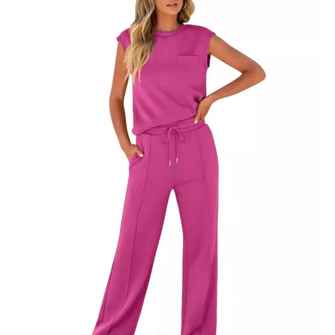 Kaiya™ | Casual Summer Soft Lounge Co-Ord