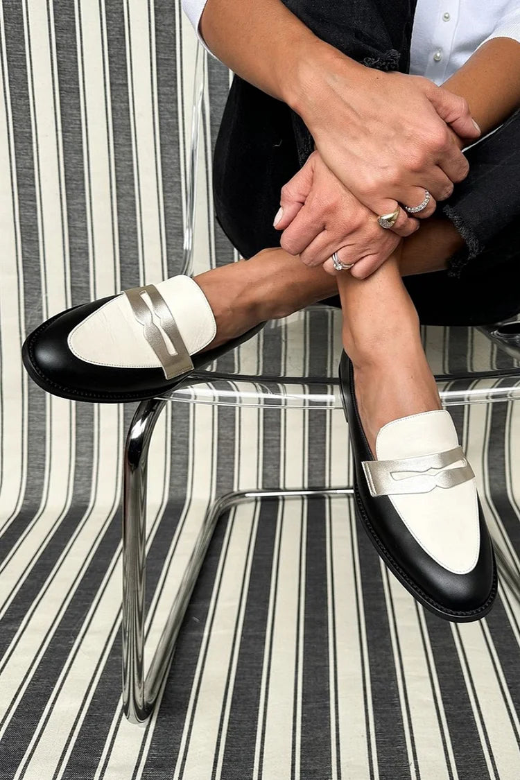 MONOCHROME CLASSIC LOAFERS