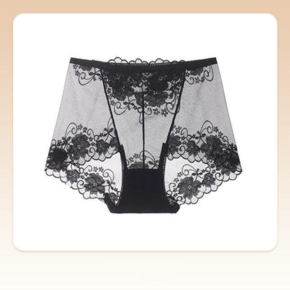 Lunalace - Women's High Waist Lace Panties