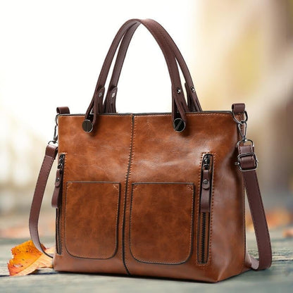 Winslet - Iconic Retro PU Leather Crossbody Handbag