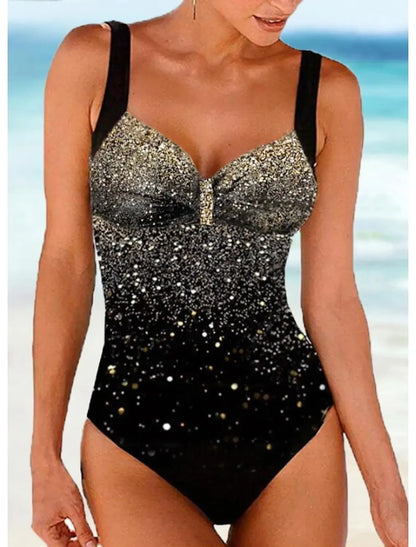 LolaBeach - Sequin Printed Swimsuit