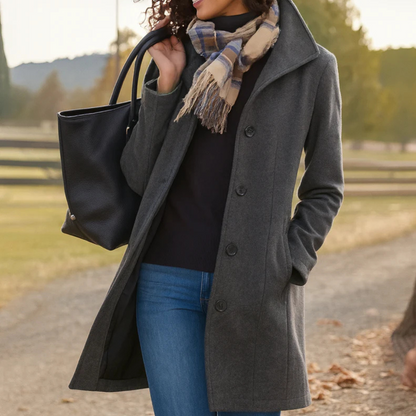 Aurora - Women’s Single-Breasted Coat