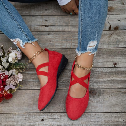 Viga™ | Closed Wedge Ballerina Flats