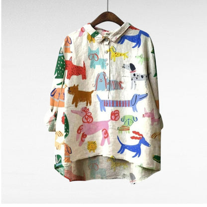 Amélie | Elegant Summer Linen Shirt