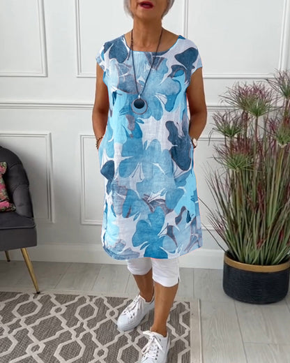 Ingrid Floral Dress - Effortless Elegance and Everyday Comfort