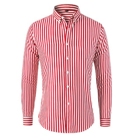 GABRIEL – CLASSIC STRIPED BUTTON-DOWN SHIRT