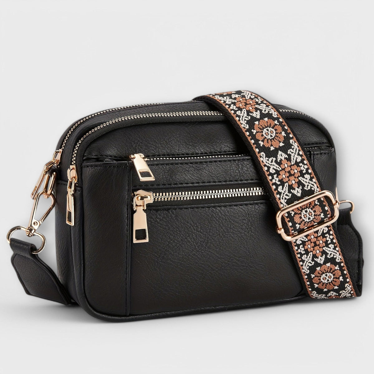 Crossbody Bag Made of Vegan Leather