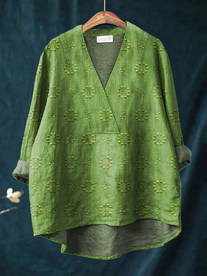 Cara Linen Blouse