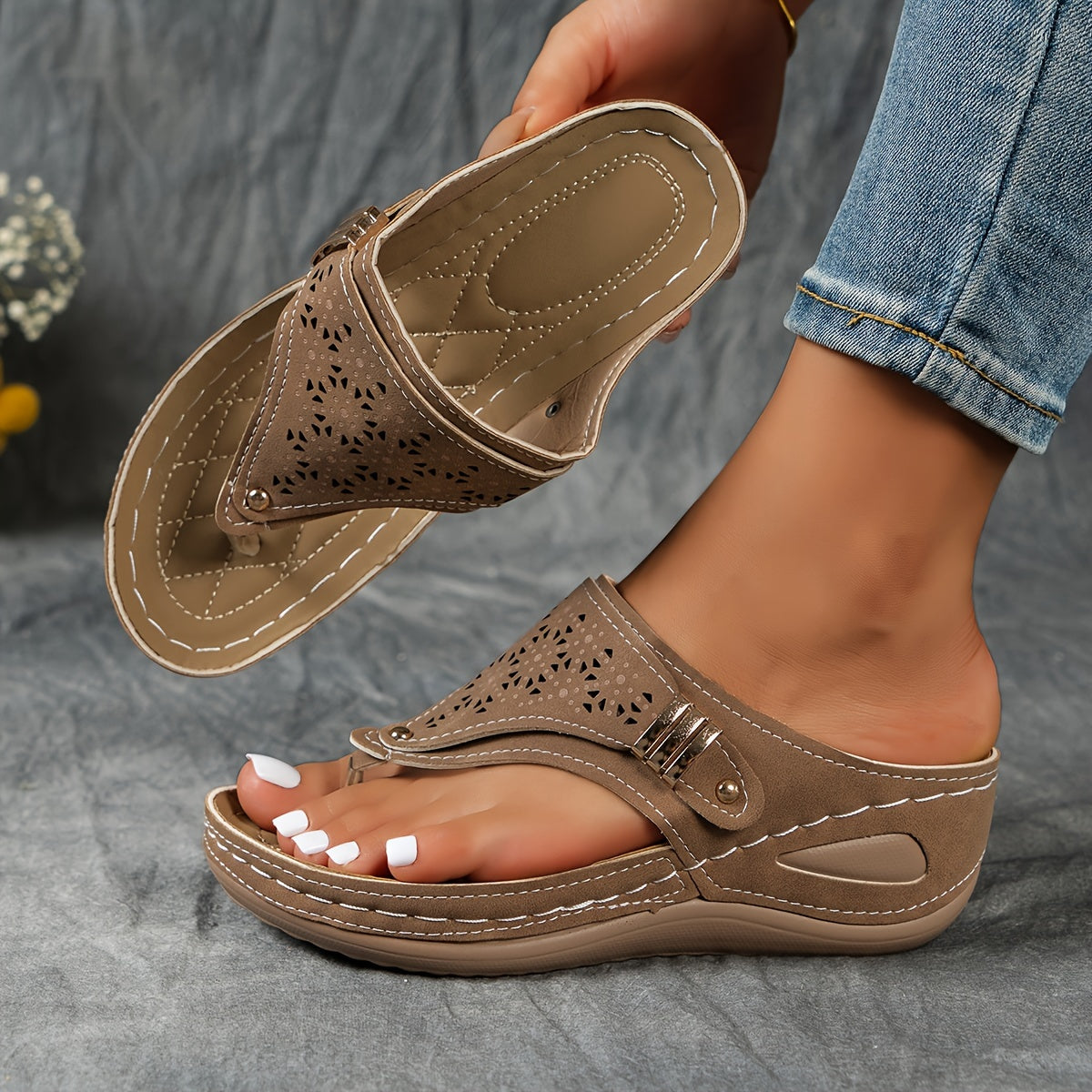 Miraya Easy Breezy Sandals