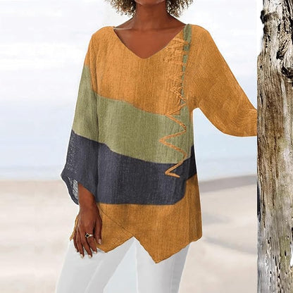 Lina™ - Comfortable Everyday Long Sleeve Blouse