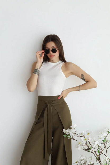 KRISTY - BREEZY LINEN PANTS
