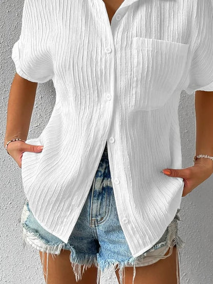 ZAHRINA CLASSIC COLLAR BLOUSE