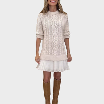 Gabriela | Knit Dress in Fabric